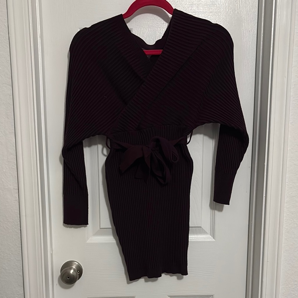Windsor Ribbed Knit Mini Dress